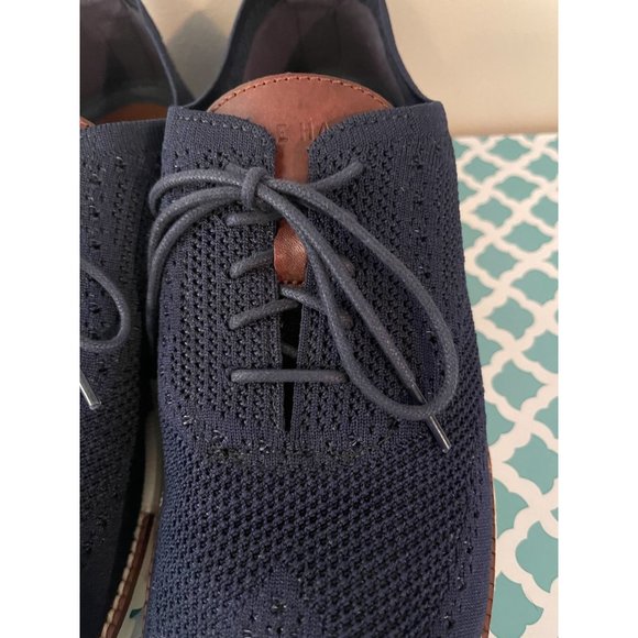 Men's Cole Haan Zerogrand blue shoes size 13 - Picture 2 of 6